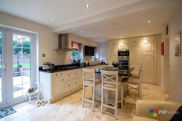 The kitchen has granite worktops. Picture: PSP Homes.