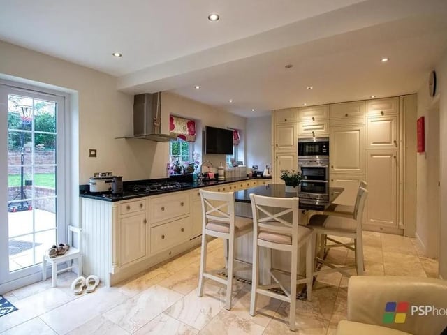 The kitchen has granite worktops. Picture: PSP Homes.