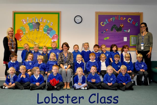 Motcombe Community School reception class 2014, Eastbourne.
Lobster Class SUS-141014-104918001