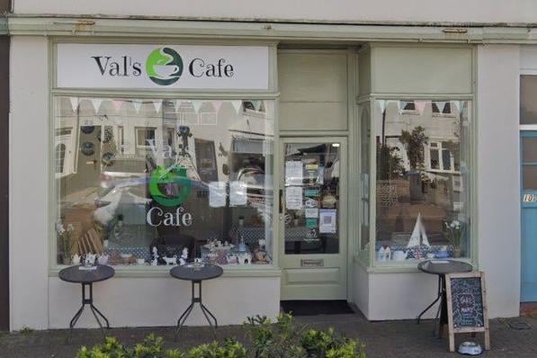 Val's Café in Coronation Buildings, Brougham Road. Val's was inspected on July 1 2019. Photo: Google Street View