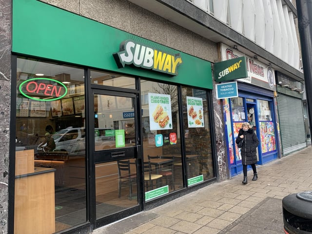 Subway in Chapel Road. Subway was inspected on December 5 2018
