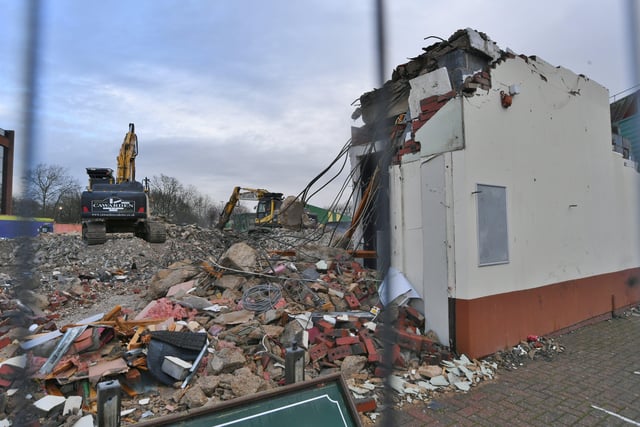 Demolition of the Solstice at Northminster