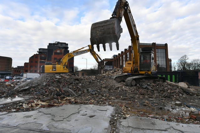 Demolition of the Solstice at Northminster
