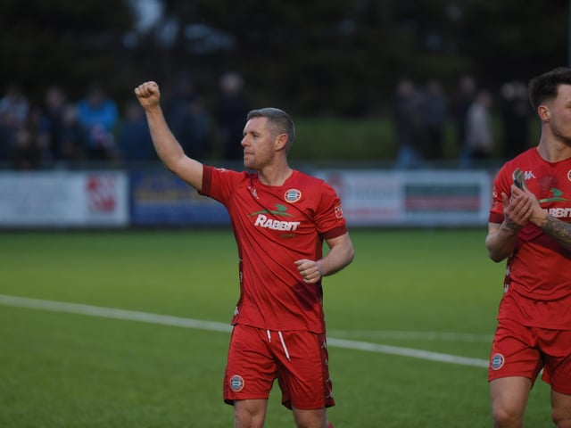 Action and goal celebrations from Worthing's 6-0 Isthmian premier win over Wingate & Finchley at Woodside Road / Pictures: Marcus Hoare