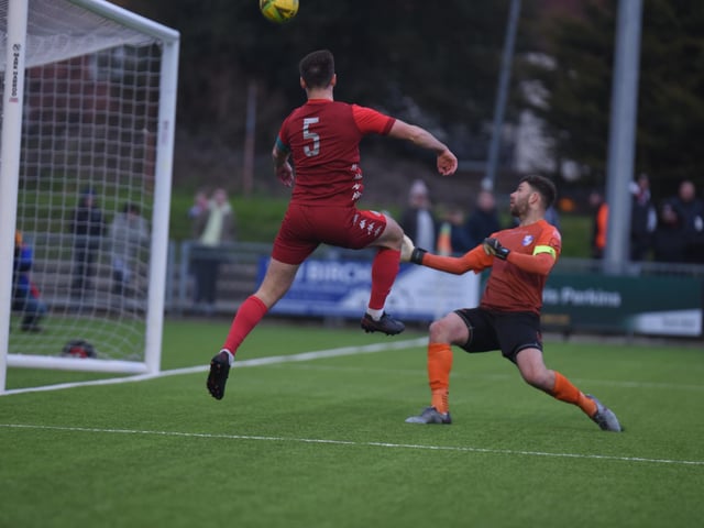Action and goal celebrations from Worthing's 6-0 Isthmian premier win over Wingate & Finchley at Woodside Road / Pictures: Marcus Hoare
