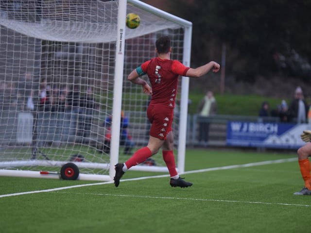 Action and goal celebrations from Worthing's 6-0 Isthmian premier win over Wingate & Finchley at Woodside Road / Pictures: Marcus Hoare