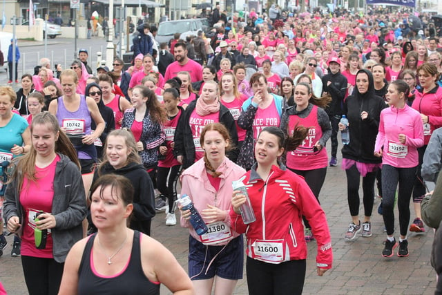Worthing Race for Life on Sunday, June 19, at 11am is a 5k for everyone as thousands of people unite with one purpose - to raise valuable funds for life-saving research. It starts at Steyne Gardens. Visit raceforlife.cancerresearchuk.org to sign up.