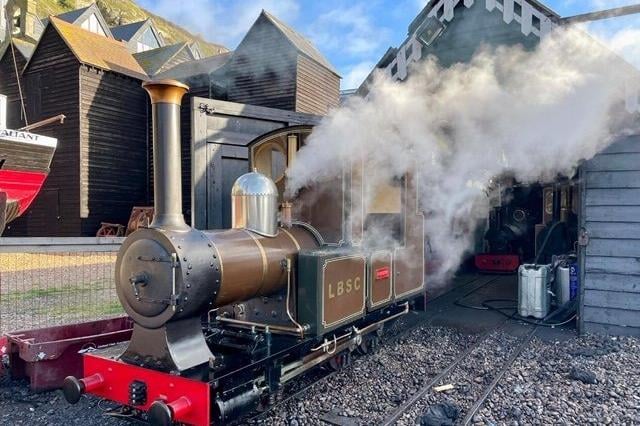 Hastings Miniature Railway will be running steam trains from Hastings seafront to Rock-a-Nore during half term. See their Facebook page for details. SUS-221002-112926001