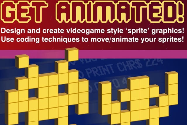 Childrfen can enjoy designing and animating video games graphics at Hastings Library on February 18, with sessions from 10.30am - 12pm, 1pm - 2.30pm and 3pm - 4.30pm. Suitable for ages eight - 14. Booking required through the library SUS-221002-114859001