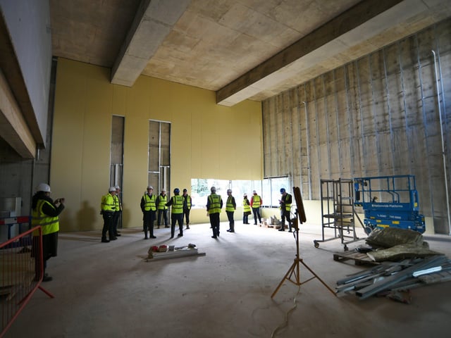 The lecture hall at ARU Peterborough. EMN-220214-144819009