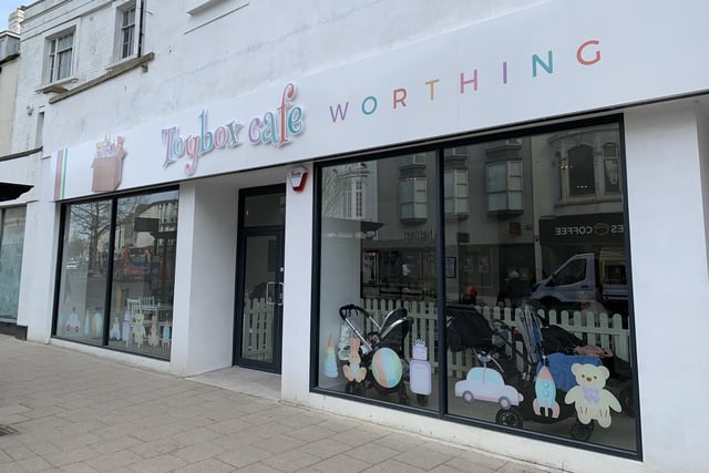 Worthing mum and businesswoman Chelsey Trowsdale has opened the child-friendly Toybox Café. SUS-220216-115145001
