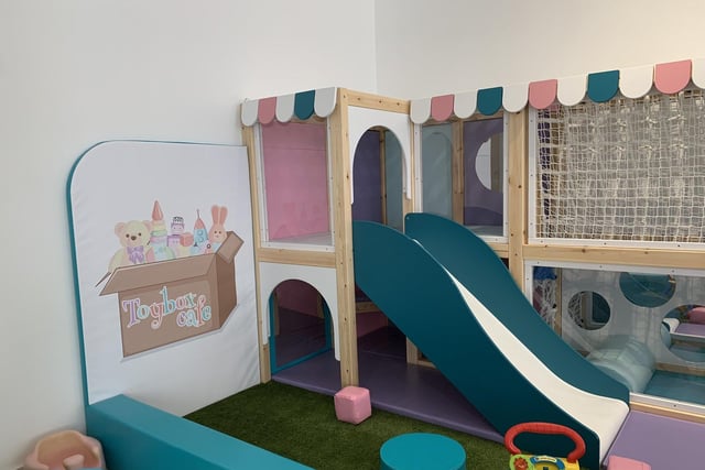 Worthing mum and businesswoman Chelsey Trowsdale has opened the child-friendly Toybox Café. SUS-220216-115156001