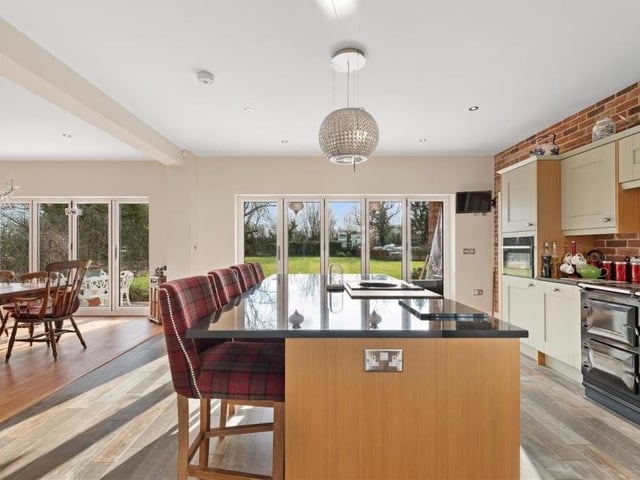 The breakfast kitchen.