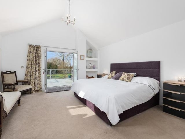 The master bedroom.