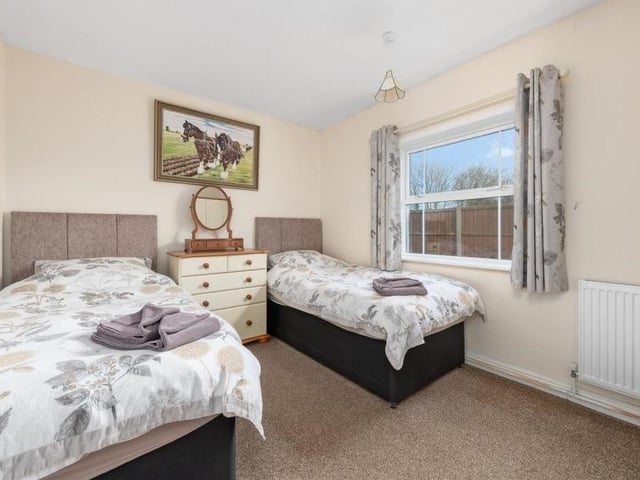 One of the Rose Cottage bedrooms.