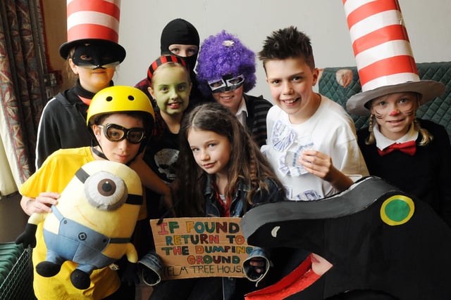 Book Day at Eastbrook Primary School in Southwick in 2013