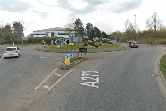The average property price in Burgess Hill West was £340,000. Picture: Google Street View.