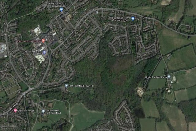 The average property price in East Grinstead East was £395,000. Picture: Google Street View.