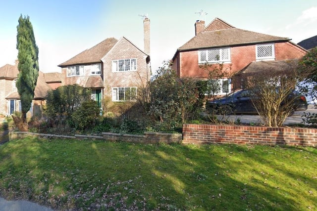 The average property price in East Grinstead West & South was £445,000. Picture: Google Street View.