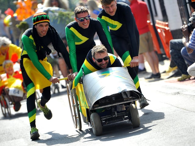 The average property price in Hurstpierpoint & Bolney was £515,000. Bolney Pram Race picture by Steve Robards.