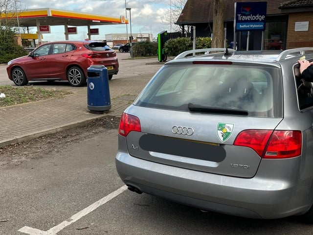 This driver was stopped on the A1 on the outskirts of Peterborough. Upon checks, it was found he only had a provisional licence and no insurance.