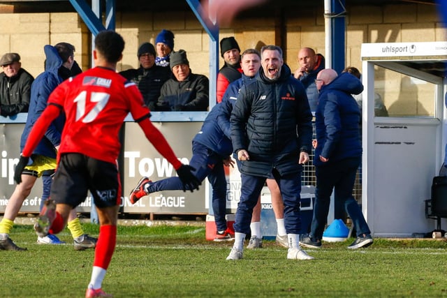 Action from Eastbourne Borough's 1-1 draw at Chippenham Town / Pictures: Lydia and Nick Redman