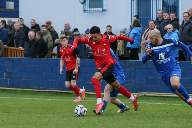 Action from Eastbourne Borough's 1-1 draw at Chippenham Town / Pictures: Lydia and Nick Redman