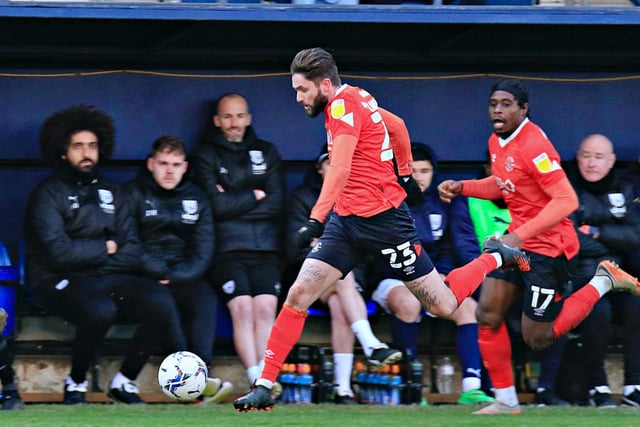 After leaving Bristol City on a free transfer last summer, the 31-year-old midfielder has made 30 appearances for the Hatters as they battle for a surprise promotion into the Premier League.