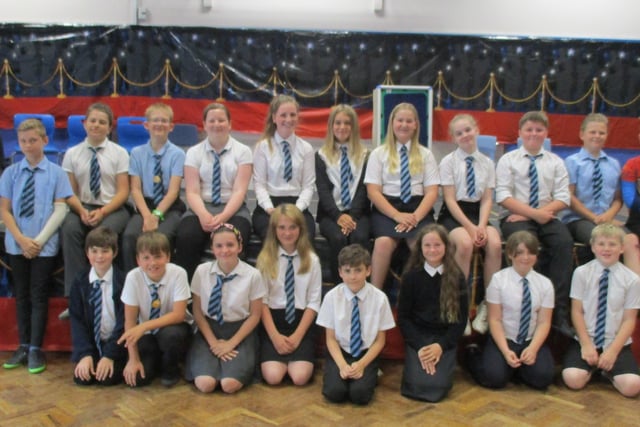 Leighton primary school year 6 leavers (3) Y619

SUBMITTED PIX -  WE ARE NOT ALLOWED IN SCHOOL. EMN-190719-114232009