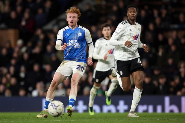 Morton and Marriott linked up to score a goal at Fulham - the only one Posh have scored in their last eight Championship matches so let's see if a partnership can develop.