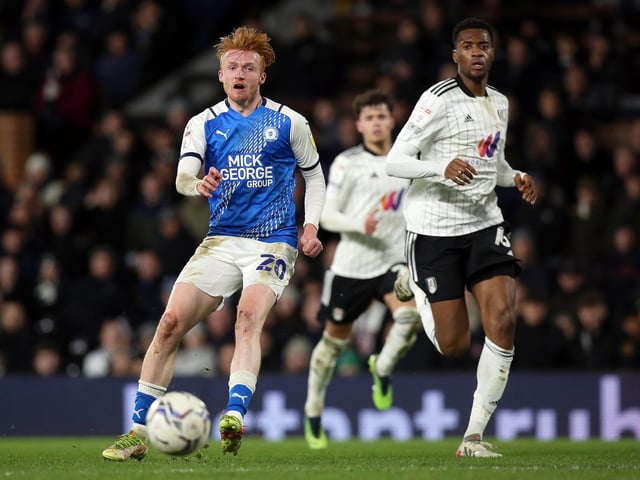 Morton and Marriott linked up to score a goal at Fulham - the only one Posh have scored in their last eight Championship matches so let's see if a partnership can develop.