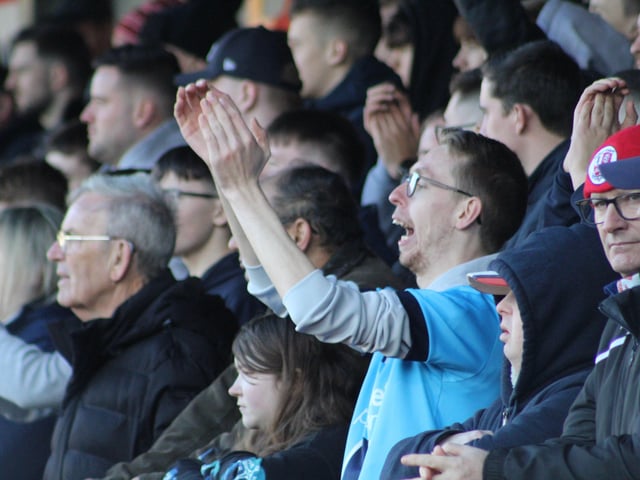 Crawley Town v Forest Green Rovers. Picture by Cory Pickford SUS-220226-190811004