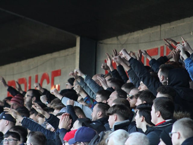 Crawley Town v Forest Green Rovers. Picture by Cory Pickford SUS-220226-191003004
