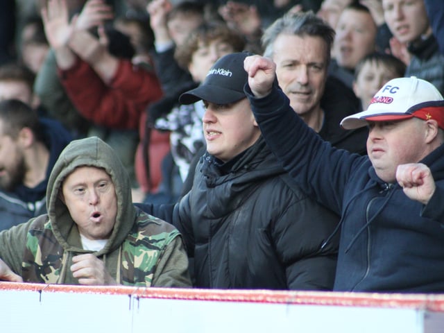 Crawley Town v Forest Green Rovers. Picture by Cory Pickford SUS-220226-191147004