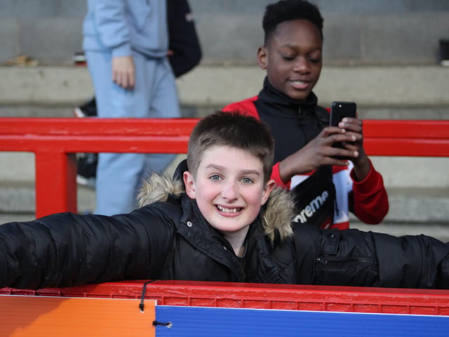 Crawley Town v Forest Green Rovers. Picture by Cory Pickford SUS-220226-190658004