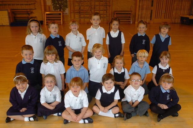 reception class at Great Paxton  primary school