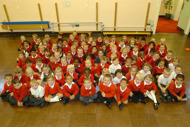 Reception class at Dogsthorpe infants