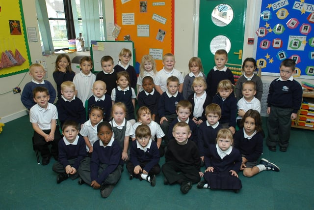 Reception Class at St. Johns Primary school, Orton Goldhay.