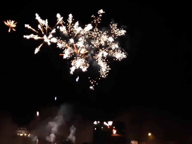 The Sky's the Limit Laser and Fireworks Spectacular in Victoria Park, Haywards Heath, on Saturday (February 26).