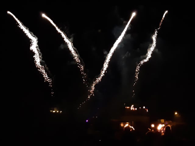 The Sky's the Limit Laser and Fireworks Spectacular in Victoria Park, Haywards Heath, on Saturday (February 26).