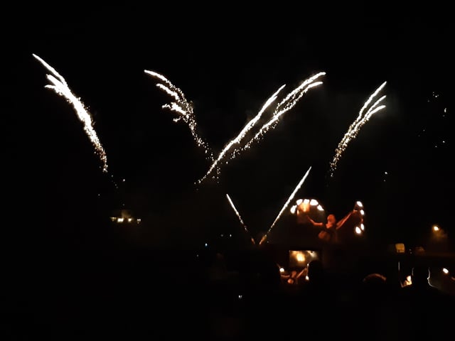 The Sky's the Limit Laser and Fireworks Spectacular in Victoria Park, Haywards Heath, on Saturday (February 26).