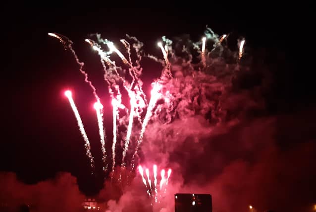 The Sky's the Limit Laser and Fireworks Spectacular in Victoria Park, Haywards Heath, on Saturday (February 26).