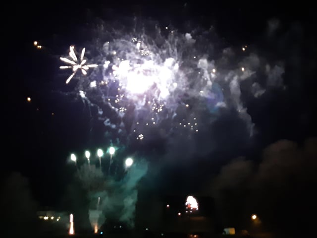 The Sky's the Limit Laser and Fireworks Spectacular in Victoria Park, Haywards Heath, on Saturday (February 26).