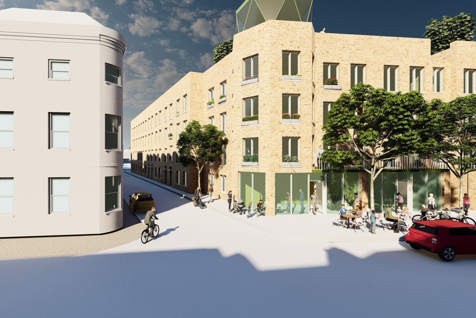 The North Street view from Westgate.