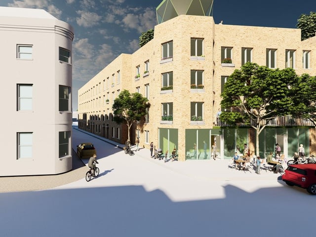The North Street view from Westgate.