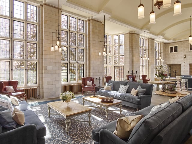 Communal area at King Edward VII in Midhurst
