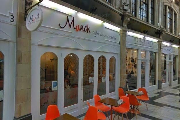 Munch Coffee Bar and Kitchen in The Royal Arcade has good outdoor seating according to Tripadvisor. Photo: Google Street View