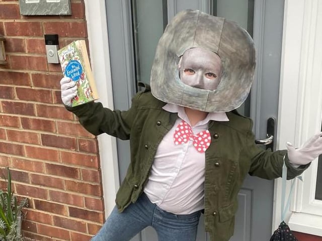 Moonface from the faraway tree. Photo by Ellie Budgen in Mid Sussex
