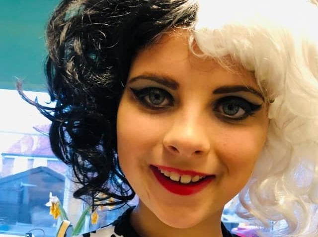 Cruella De Vil. Photo by Leanne Dawson-Toner in Horsham