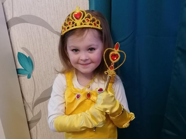 Belle from Beauty and the Beast. Photo by Nikki Murphy in Horsham.